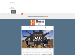 Win Australia's Most Adventurous Dad Competition