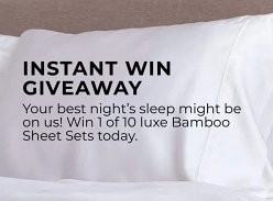 Win a Bamboo Sheet Set