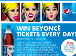 Win Beyonce tickets everyday!