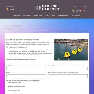 Win Big this Summer at Darling Harbour