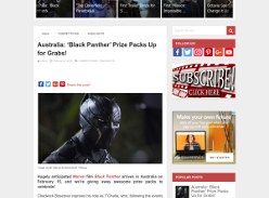 Win ‘Black Panther’ Prize Packs