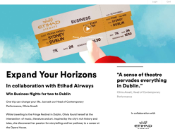Win Business Class Flights to Ireland