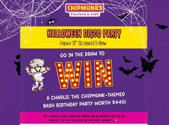 Win a Chipmunk-Themed Bash Birthday Party for 8 Children