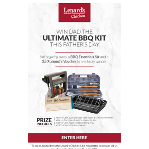 Win Dad the Ultimate BBQ Kit for Father's Day