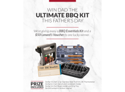 Win Dad the Ultimate BBQ Kit for Father's Day