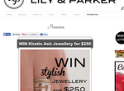 Win designer jewellery worth $250!