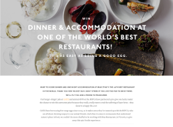 Win dinner and one night accomodation in Melbourne