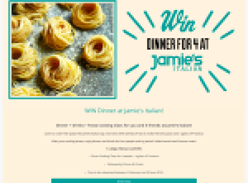 Win Dinner at Jamie's Italian!