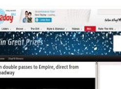 Win double passes to Empire, direct from Broadway!