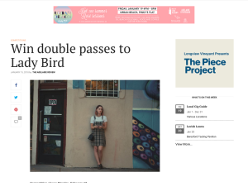 Win double passes to Lady Bird