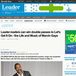 Win double passes to Let's Get It On - the Life and Music of Marvin Gaye
