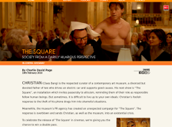 Win double passes to see The Square