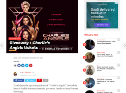 Win Double Tix to Charlies Angels
