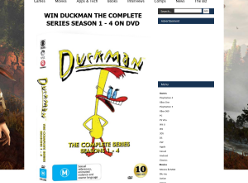 Win Duckman the Complete Series Season 1-4 on DVD