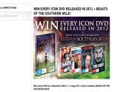 Win every 'Icon' DVD released in 2012 + a copy of 'Beasts of the Southern Wild'!