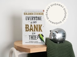 Win 1 of 5 copies of Everyone in This Bank is a Thief