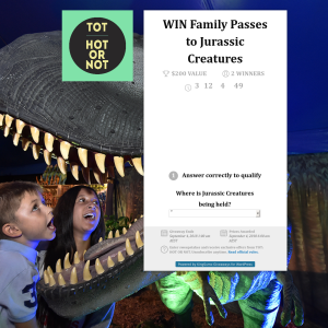 Win Family Passes to Jurassic Creature