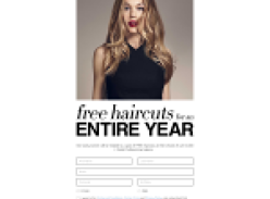 Win FREE haircuts for an entire year!