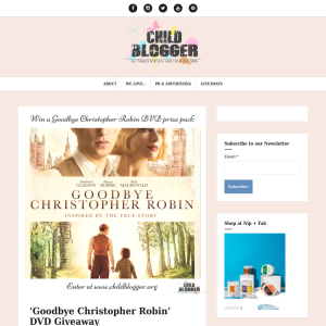 Win Goodbye Christopher Robin DVD prize packs