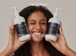 Win 1 of 5 $50 Haircare Vouchers