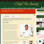Win High Tea at the Pan Pacific Perth