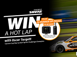 Win a Hot Lap with Oscar at Queensland Raceway