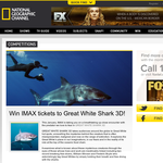 Win IMAX tickets to 'Great White Shark 3D'!