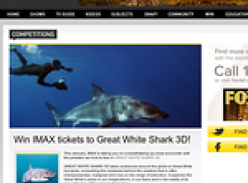 Win IMAX tickets to 'Great White Shark 3D'!
