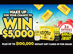 Win $5K & up to $100K Instant Gift Cards