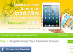 Win iPad Mini, Spa Vouchers & Gift Certificates