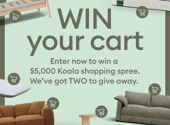 Win 1 of 2 $5K Koala Shopping Sprees