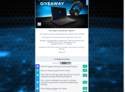 Win Legion Y740 Gaming Laptop, 5x Gaming Headsets