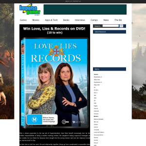Win Love, Lies & Records on DVD