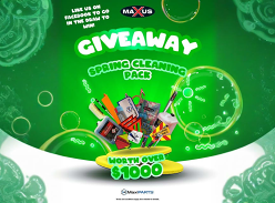 Win a Maxus Spring Cleaning Prize Pack