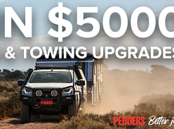 Win Monthly $5K in 4x4 Suspension and Brakes Gift Vouchers