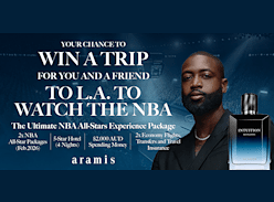 Win an NBA all-Stars Experience with Aramis in L.A.