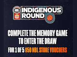 Win 1 of 5 $50 NBL Store Vouchers