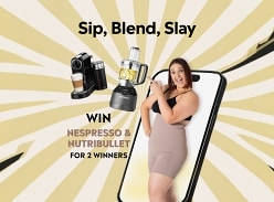 Win a Nespresso or a Nutribullet Triple Prep