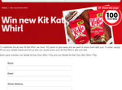 Win new Kit Kat Whirl
