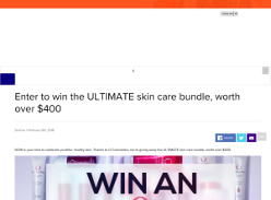 Win O Cosmedics skin care bundle