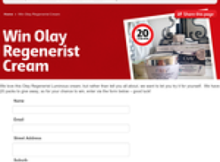Win Olay Regenerist Cream