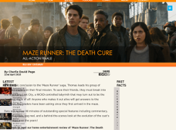 Win one of five copies of Maze Runner: The Death Cure bluray
