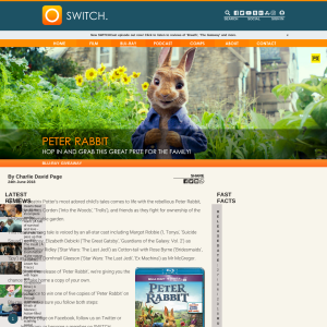 Win one of five copies of 'Peter Rabbit' on Blu-ray