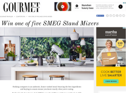 Win One Of Five SMEG Stand Mixers