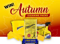 Win one of six Autumn Cleaning packs
