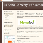 Win one of two $10 Menulog gift vouchers