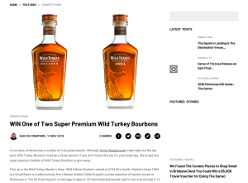 Win One of Two Super Premium Wild Turkey Bourbons