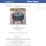 Win our Luxo Milan 2 in 1 Outdoor Fire pit & BBQ Grill