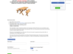 WIN OUR LUXO SANDGATE TIMBER OUTDOOR BENCH DINING SET VALUED AT $349.95 + FREE SHIPPING! 
