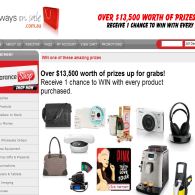 Win over $13,500 worth of prizes
